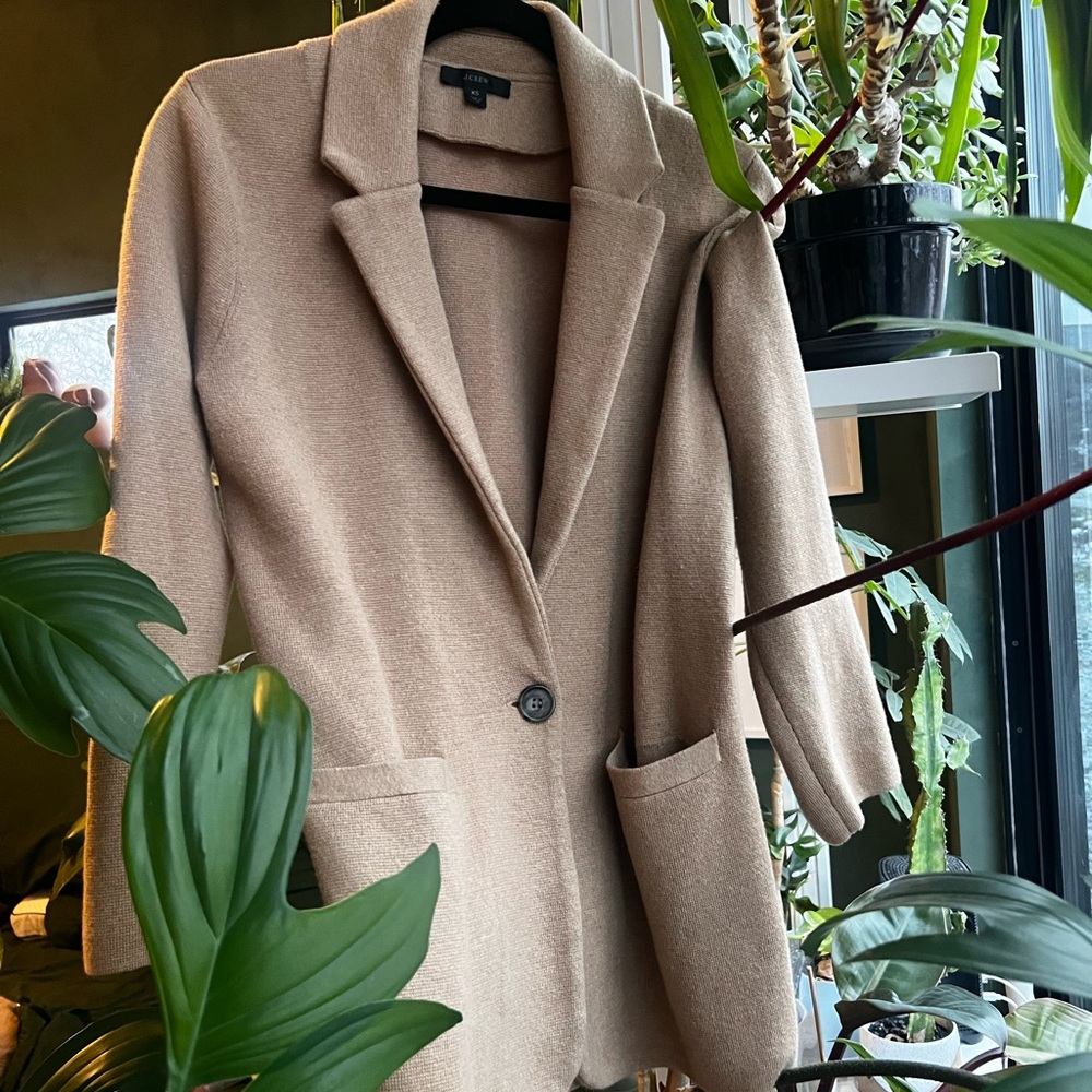 J. Crew Classic Tan Blazer